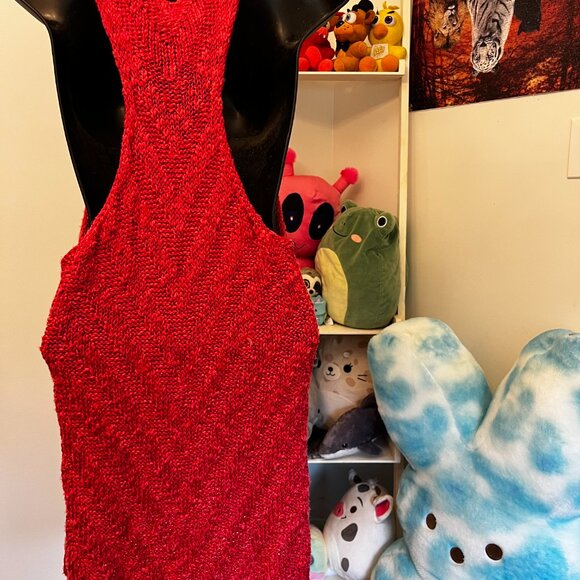 Free People NWT Casual Boho Chevron Sweater Tank Top Size XS - Picture 2 of 6